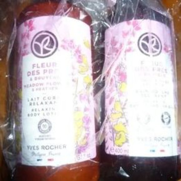 Yves Rocher Fleur Des Pres Body Lotion/Shower Gel Set - Picture 4 of 4